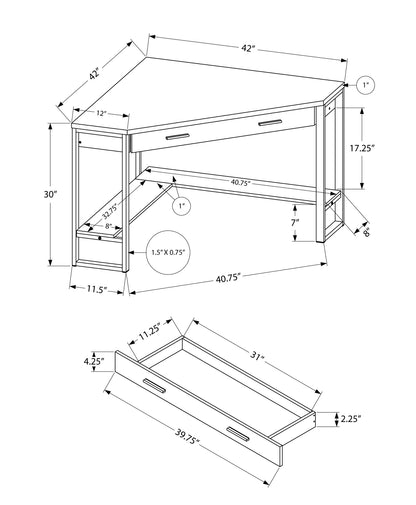 Elgon Corner Desk Hustle Nest