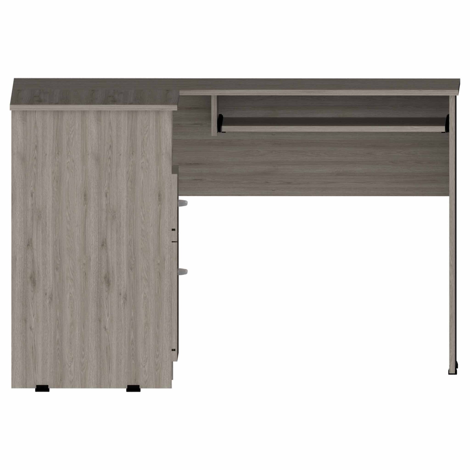 Huber L-Shaped Desk Hustle Nest