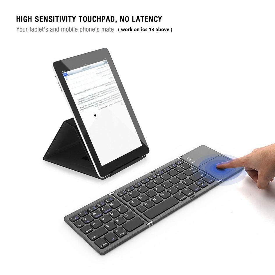 Foldable Wireless Keyboard Hustle Nest