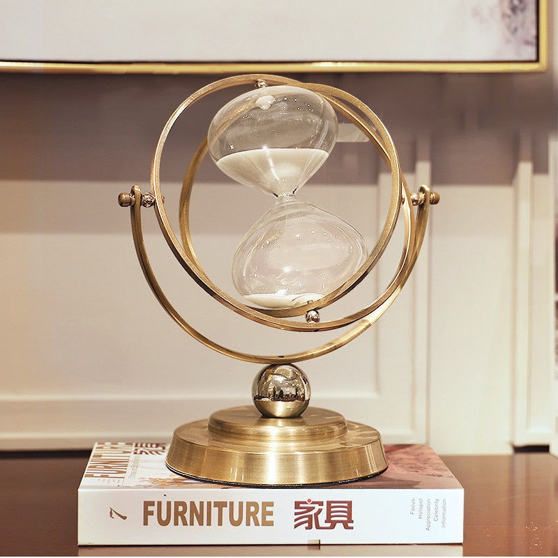 Rotating Vintage Hourglass Hustle Nest