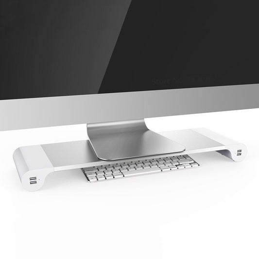 Aluminum Desktop Monitor Stand Hustle Nest