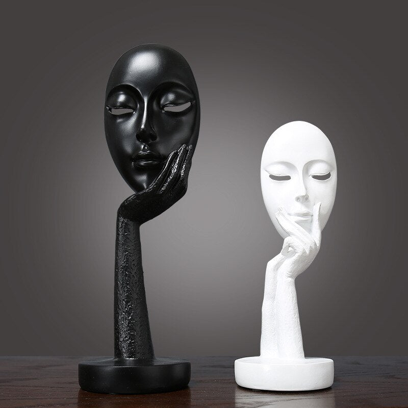 Abstract Thinking Figurine Hustle Nest