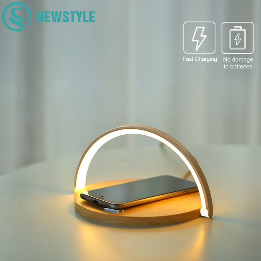 Wireless Charger Lamp Hustle Nest